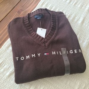 NWT Women's Tommy Hilfiger Brown Sweater XS